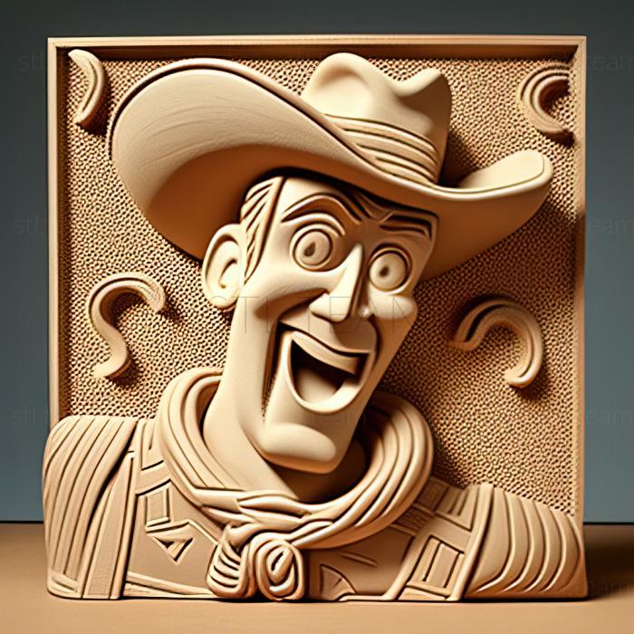 3D model st Woody FROM Toy Story (STL)
